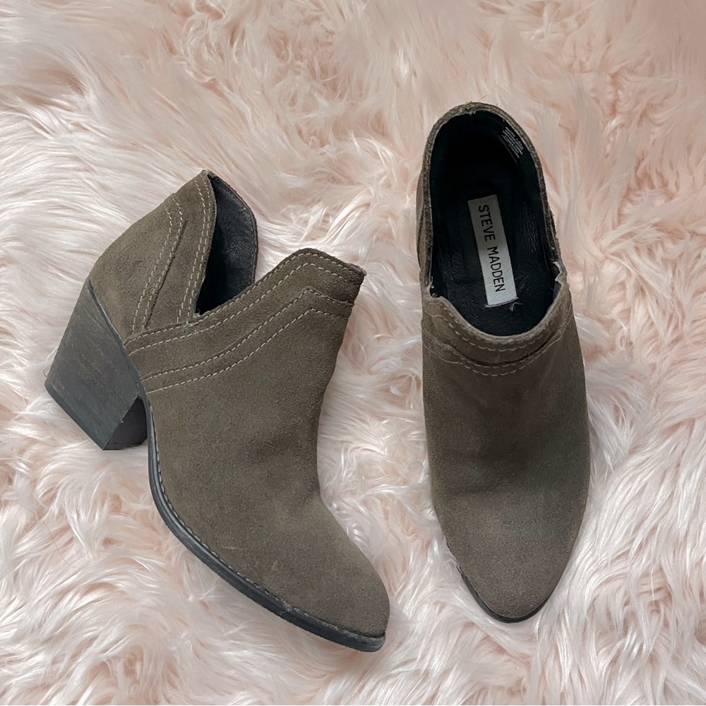 Steve Madden Aliee Heel Boot Booties